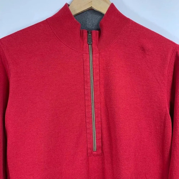 Tommy Bahama Men's Relax Reversible Cotton Long Sleeve Pullover Sweatshirt‎ SZ S - Picture 6 of 15